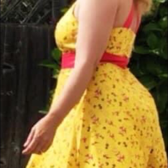 Disney Dress Shop Flamingo Dress size Medium EUC - Picture 4 of 4